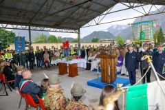 Messa alpini deceduti nel terremoto del 1976 Gemona