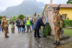 Messa alpini deceduti nel terremoto del 1976 Gemona