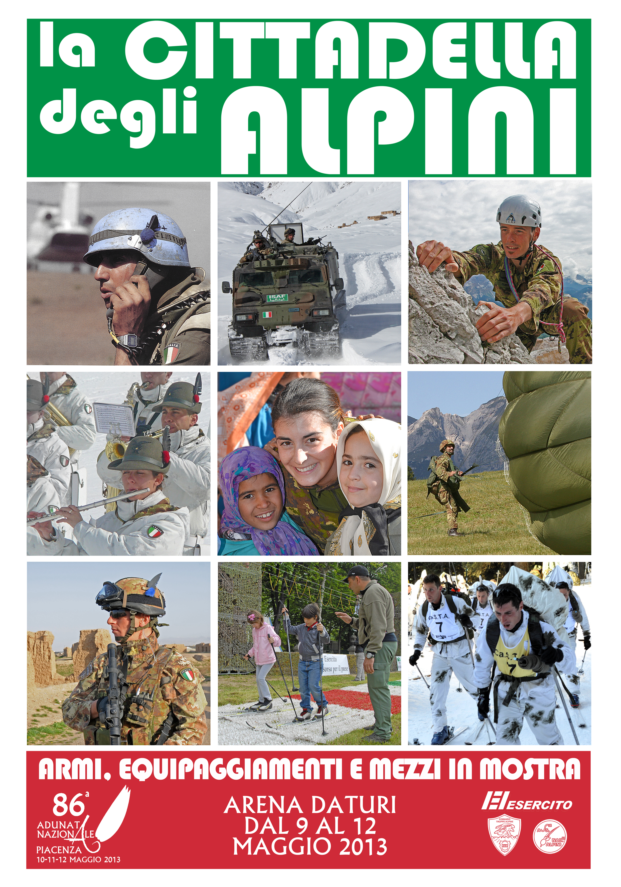 manifesto cittadella degli alpini