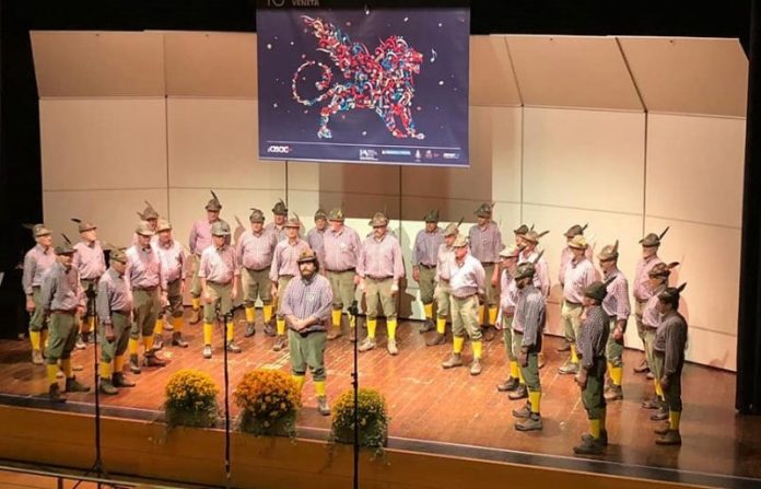 Il coro _La Preara_ trionfatore nel teatro _Da Ponte_ a Vittorio Veneto