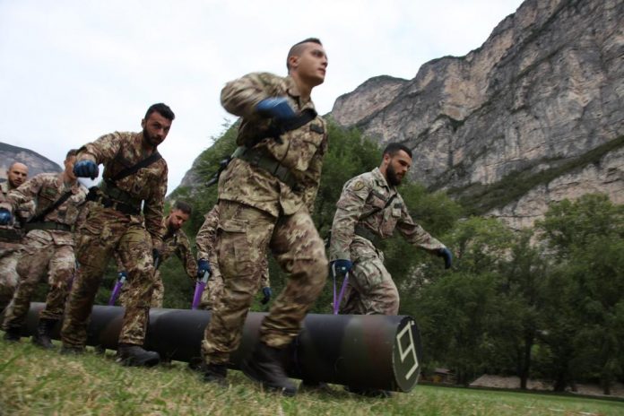 2019-09-27 Trofeo Comandante Truppe Alpine - trasporto del tronco