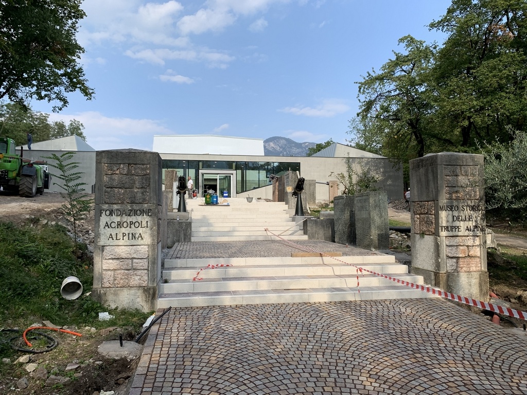 Il 13 ottobre verrà inaugurato il Museo Nazionale Storico degli Alpini sul Doss Trento Il 13 ottobre verrà inaugurato il Museo Nazionale Storico degli Alpini sul Doss Trento