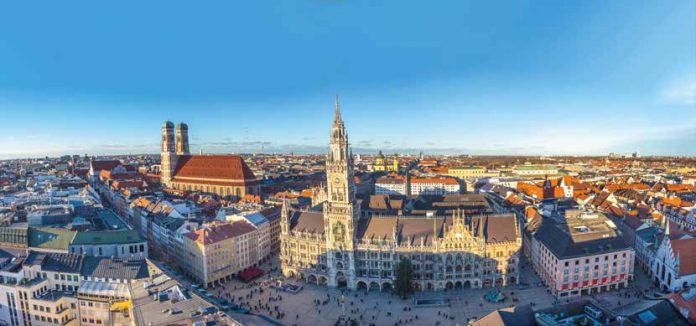 Panorama Of Munich, Germany