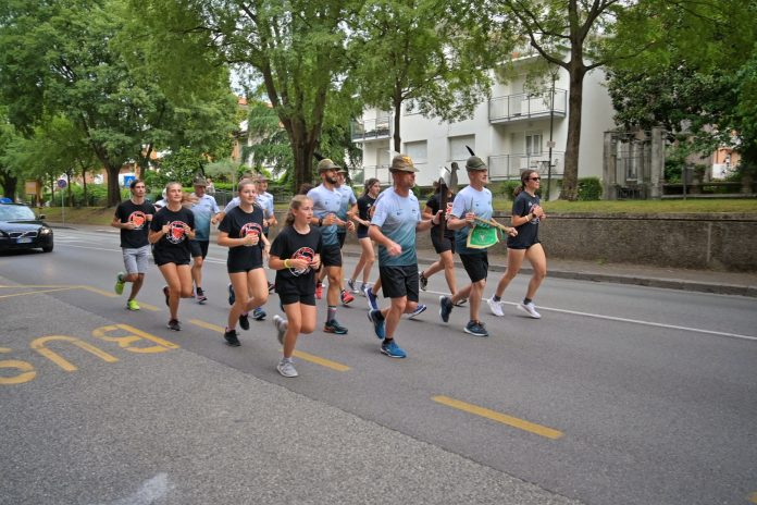 15 Staffetta in arrivo a Udine