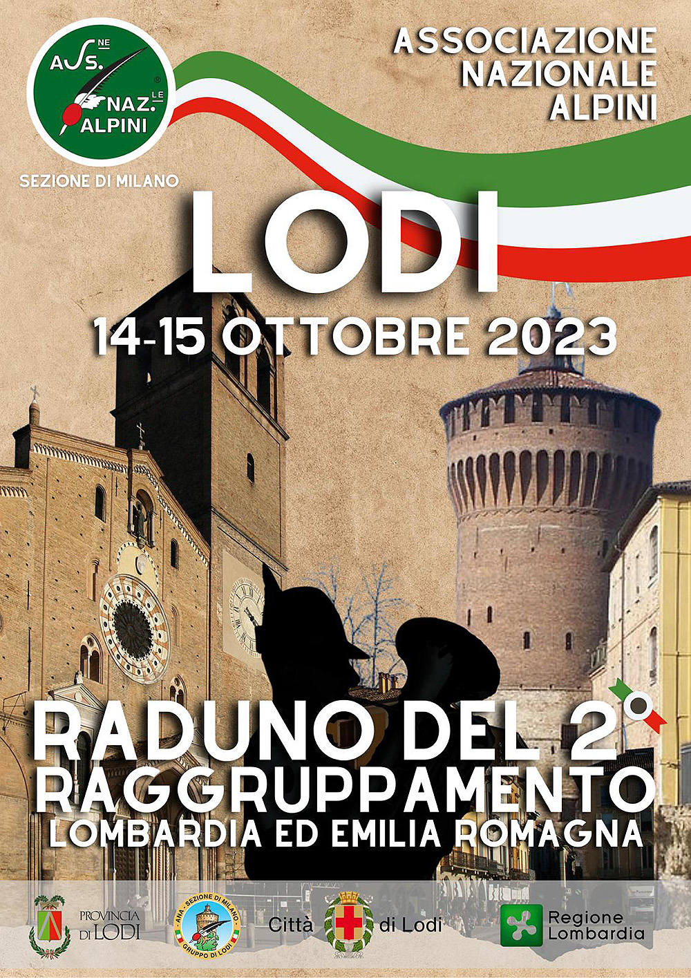 Il 2° Raggruppamento a Lodi Associazione Nazionale Alpini
